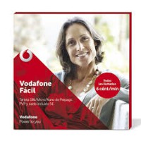 Tarjeta Vodafone Fácil 5€